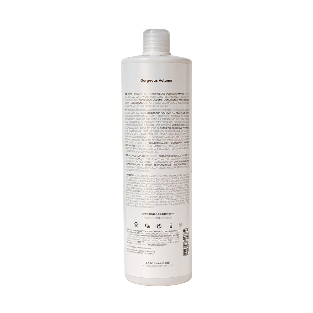 Gorgeous Volume Shampoo 1000ml
