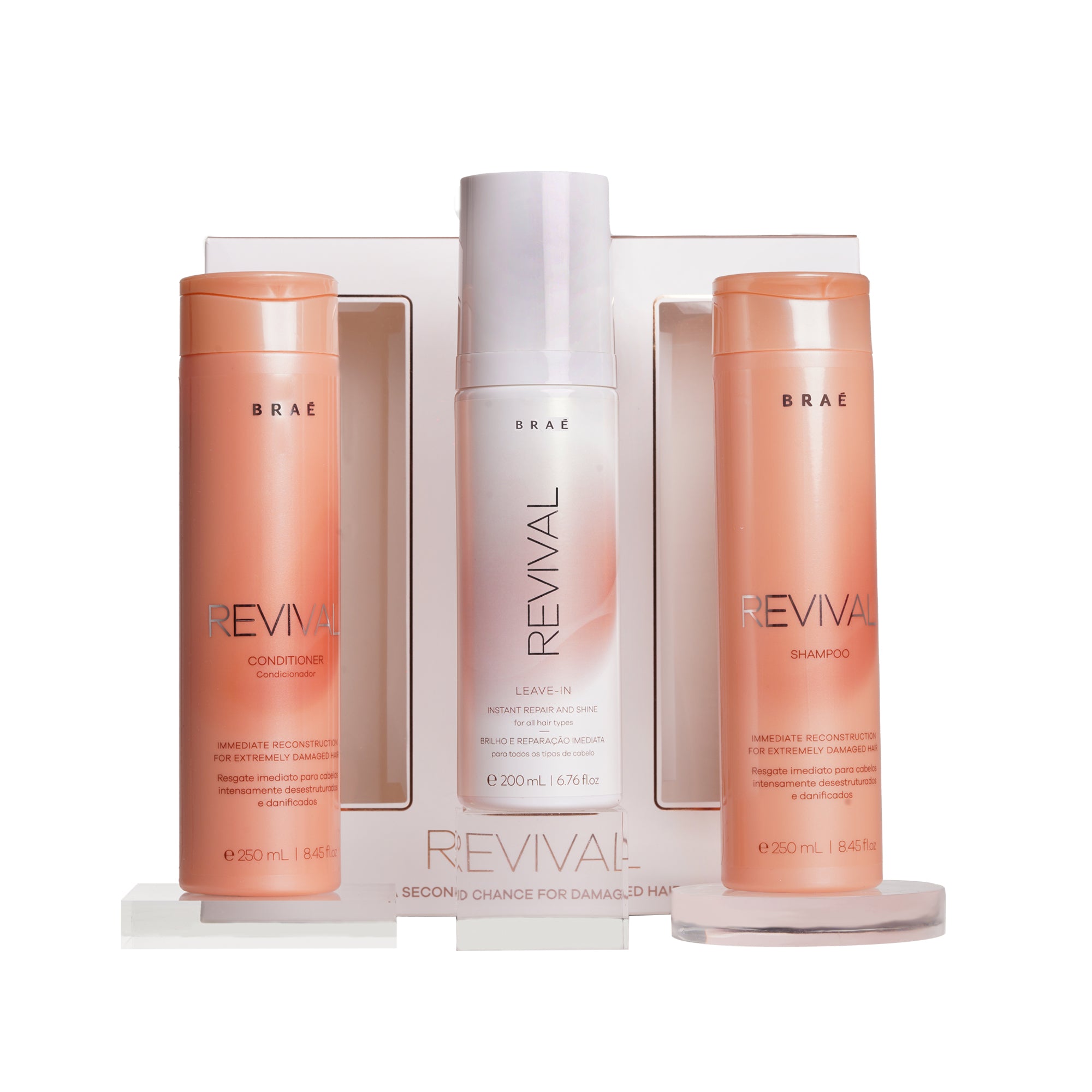 Revival Shampoo 250ml + Conditioner 250 ml + Leave-In
