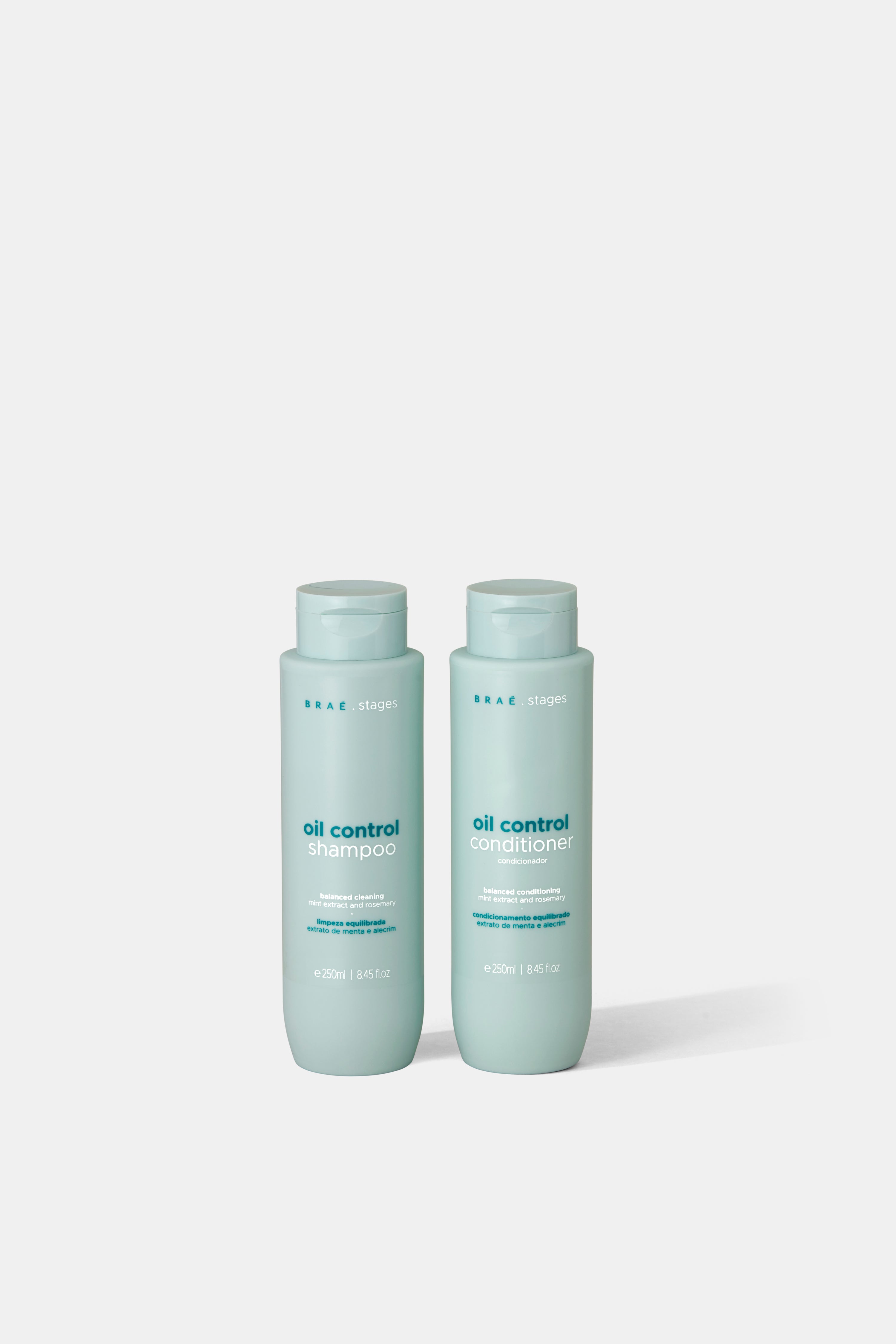 Braé Stages Oil Control Kit – Shampoo 250ml + Conditioner 250ml