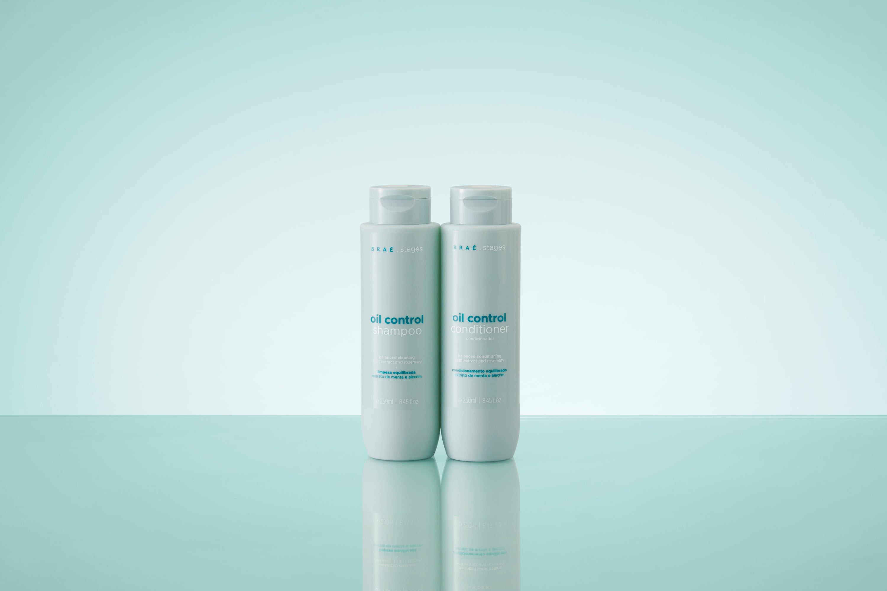 Braé Stages Oil Control Kit – Shampoo 250ml + Conditioner 250ml