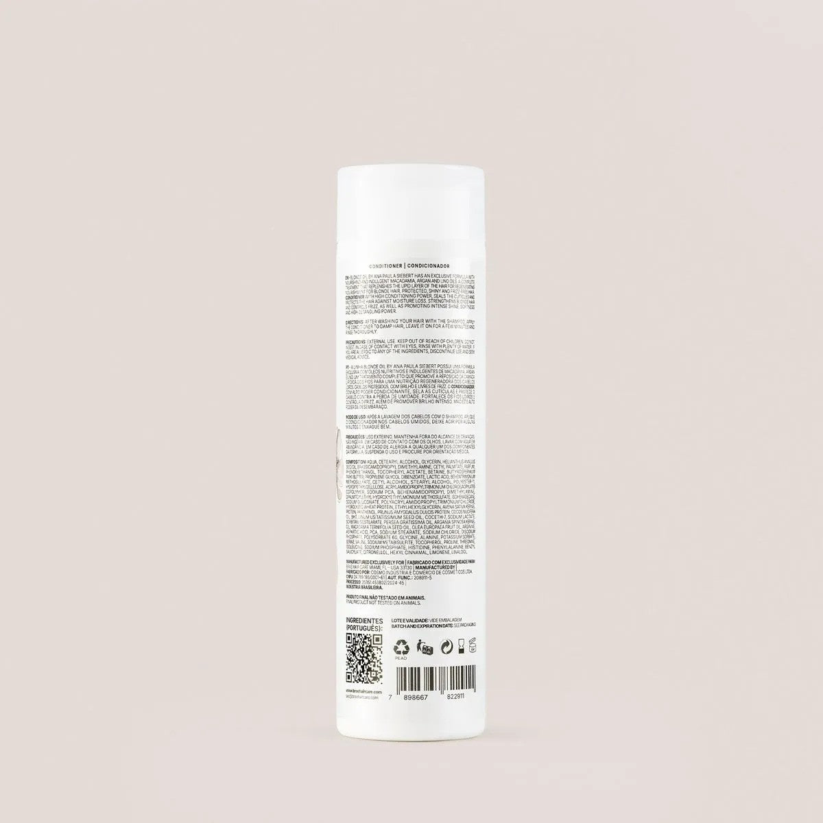 Blonde Oil by Ana Paula Siebert – Conditioner 250ML