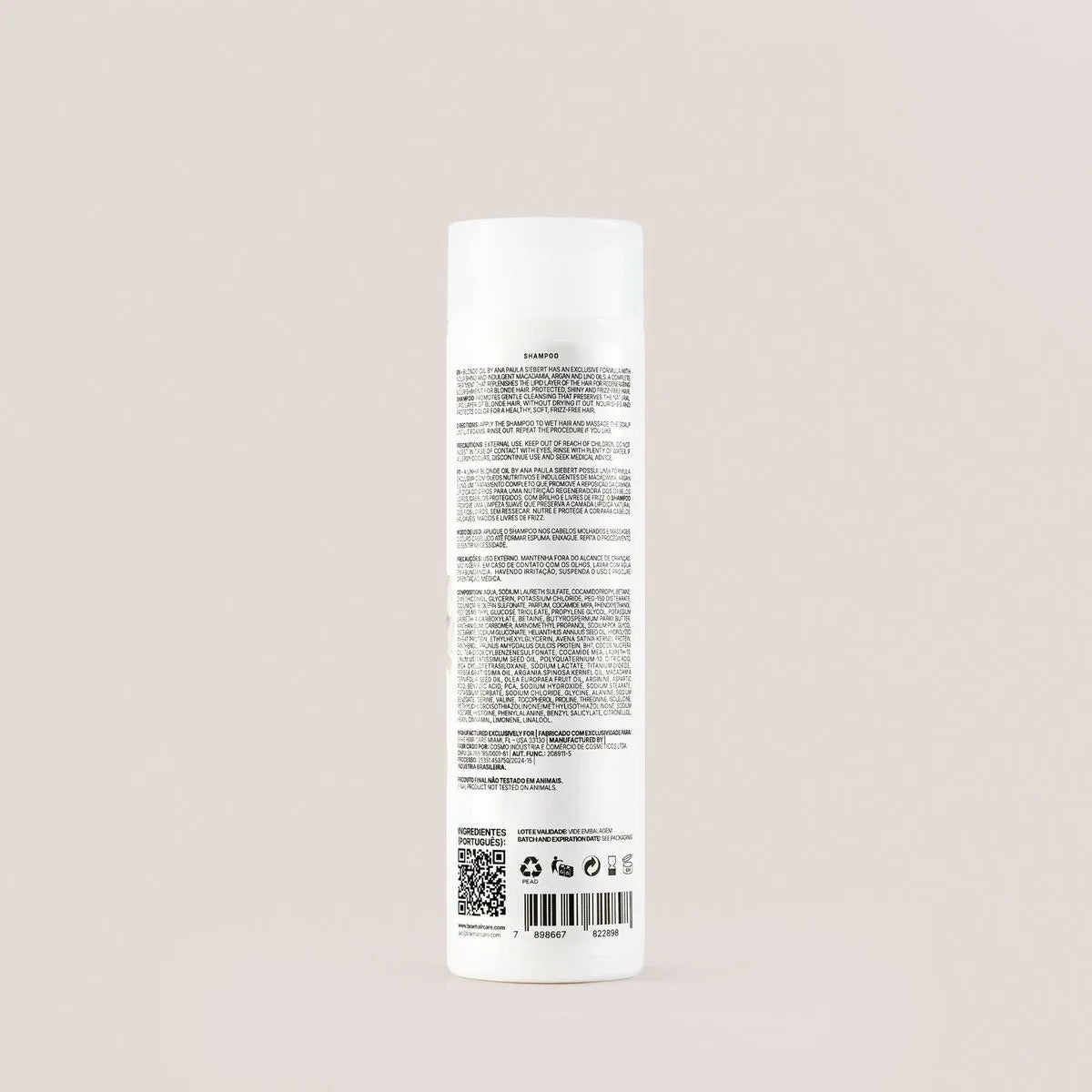 Blonde Oil by Ana Paula Siebert – Shampoo 250ML